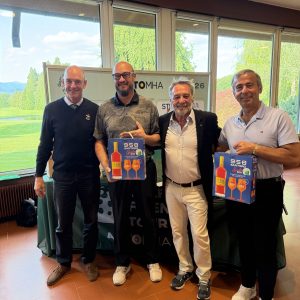 Andrea Pedrinio con Bruno Allegrini 3^ Sq. Netto